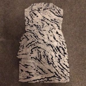 Jessica Simpson strapless dress.